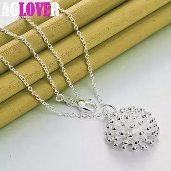 Ювелирные изделия из стерлингового серебра 925 пробы с фейерверком и цветком 45cm