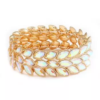 Ювелирные изделия, креативная мода, роскошный браслет со стразами, эластичный браслет