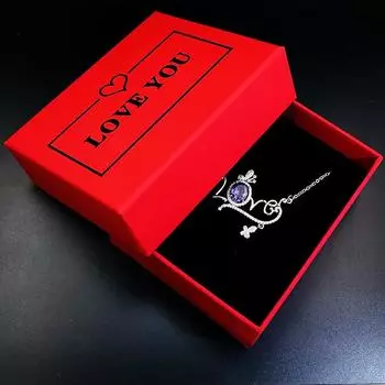 Ювелирные изделия Love Letter, инкрустированные бриллиантами, цепочка на ключицу, темпераментное высококачественное ожерелье из циркония для женщин, Niche