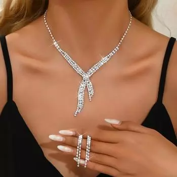 Ювелирные изделия на Ближнем Востоке, популярные, популярные, продаваемые, свадебные украшения для невесты, оптовая продажа, ожерелье, серьги, набор, цепочка, кисточка, дамский элегантный набор