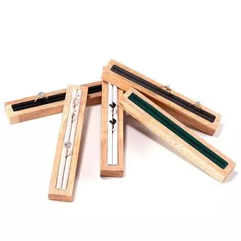 Ювелирные изделия, набор подносов из цельного дерева, комбинированная стойка для ювелирных изделий, кольцо, серьги, стойка для ювелирных изделий, органайзер для ювелирных изделий, коробка