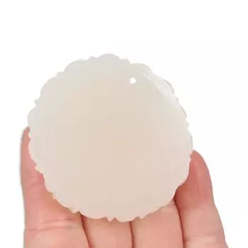 Ювелирные изделия натуральный афганский белый кулон дракон белый