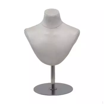 Ювелирные изделия ожерелье дисплей бюст цепь органайзер элегантные аксессуары для чокера Green Silver