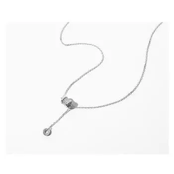 Ювелирные изделия Ожерелье Простое Узкое Талия Кисточка Круглое Ожерелье Ключица Цепочка Женский Стиль