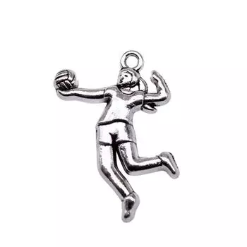 Ювелирные изделия, подвески для волейбола, партия автомобильных аксессуаров, 20 шт.