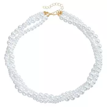 Ювелирные изделия Расписное стекло Ручная работа Бисерная цепочка на ключицу Цепочка на шею Премиальная текстура Чокер