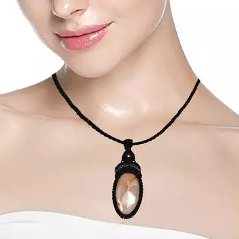 Ювелирные изделия ручной работы из нитей макраме с драгоценными камнями 20-36 Ad Wild Horse Jasper