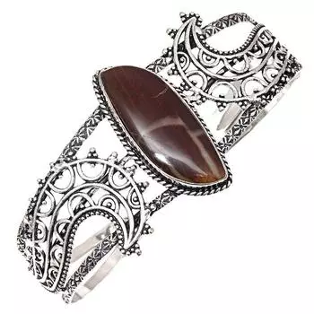 Ювелирные изделия ручной работы из яшмы Septerian, браслеты-манжеты 7 дюймов, регулируемые