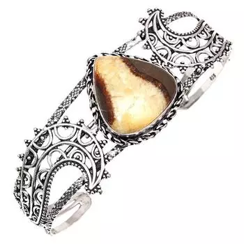 Ювелирные изделия ручной работы из яшмы Septerian, браслеты-манжеты 7 дюймов, регулируемые