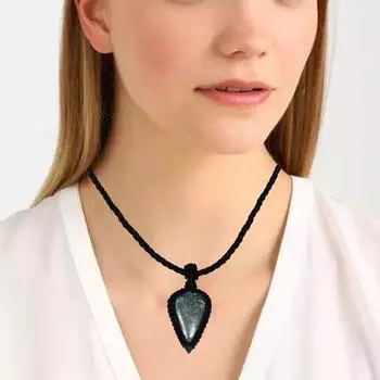 Ювелирные изделия ручной работы из рубина и цоизита в технике макраме с драгоценными камнями, ожерелье 20-36 дюймов