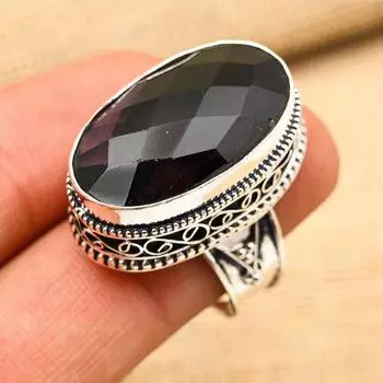 Ювелирные изделия ручной работы из стерлингового серебра 925 пробы с роскошным аметистом и драгоценным камнем для женщин 4 фиолетовый