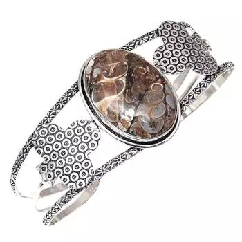 Ювелирные изделия ручной работы Turtela Jasper Gemstone Браслеты-манжеты 7 Регулируемые