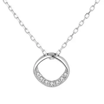 Ювелирные изделия S925 стерлингового серебра геометрическое ожерелье корейский стиль ключичная цепочка простой темперамент женский 925