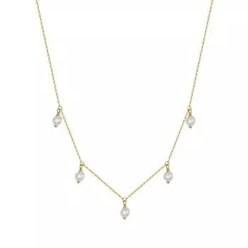 Ювелирные изделия S925 стерлингового серебра ожерелье натуральный пресноводный жемчуг модная подвеска