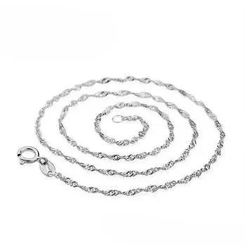 Ювелирные изделия с цепочкой «Волна воды» оптом, модный кулон для пригородных поездов