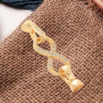 Ювелирные изделия с застежкой-браслетом, соединяющие «8» персонажей, бисероплетение, ожерелья «сделай сам», модные браслеты золотой