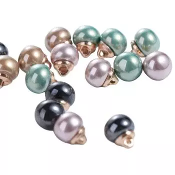 Ювелирные изделия Швейные принадлежности Металлические ножки Швейные материалы Пуговицы Аксессуары Пуговицы Рубашки Пуговицы red-10pcs