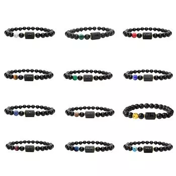 Ювелирные изделия Винтаж Натуральный Агат Камень Нить Европа И Соединенные Штаты Transity Модные Ювелирные Изделия One Size