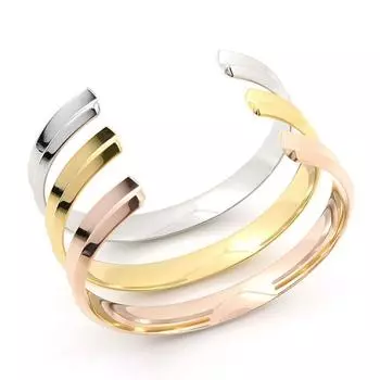 Ювелирные изделия Винтаж Открытая Резинка Для Волос Браслет Манжета Браслет Повязка Для Волос серебряный