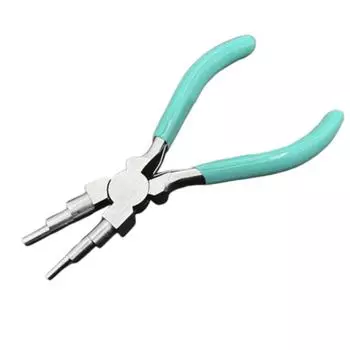 Ювелирные плоскогубцы 6 в 1 6-ступенчатые многоразмерные круглогубцы плоскогубцы для формирования петель инструмент для обертывания проволоки Jewelry Pliers