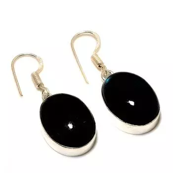 Ювелирные серьги ручной работы с драгоценным камнем Лабрадорит 925 пробы, посеребренные, 1,51 дюйма