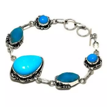 Ювелирный браслет с камеей, гемеморфитом, друзами, посеребренным драгоценным камнем 925, 6–8 дюймов