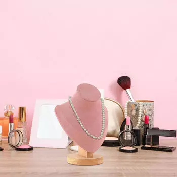 Ювелирный дисплей, манекен, бюст, цепочка, подставка, подвесной держатель для организации 8.5x14.7x17.8cm