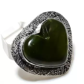 Ювелирный кулон из стерлингового серебра 925 пробы с натуральным зеленым лабрадором 1,38 дюйма c6F39