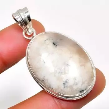 Ювелирный кулон ручной работы из розового кварца 925 пробы с посеребренным покрытием 1,70 дюйма 1.70 розовый