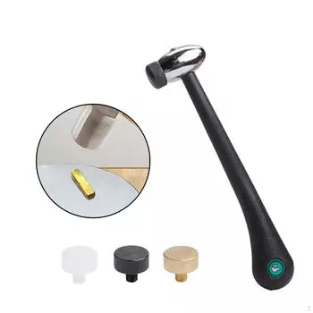 Ювелирный молоток для ремонта, штамповочный молоток для ювелиров, серебряных дел мастеров, металлистов