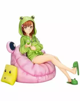 Juya A Certain Scientific Railgun T Misaka Mikoto Gekota covered scale PVC painted finished figure PP898 ver. 1/7