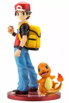 Juya ARTFX J Series Red с чешуей Чармандера, готовая фигурка из окрашенного ПВХ PP895 Покемон 1/8