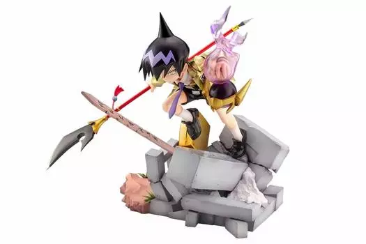 Juya ARTFX J Shaman King Michiren, 18 масштаб, окрашенная готовая фигурка из ПВХ PP878
