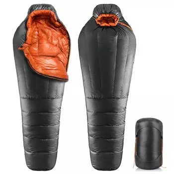 JUYEE Sleeping Down Sleeping Winter Minimal Temperature Premium Down Mummy Sleeping in Disaster Prevention and Evaupapion Bag, Bag, -10, 650FP,