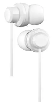 JVC Canal earphone with remote control White HA-FR8-W