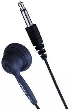 JVC Earphone 3m Mini Plug Black MR-57-B