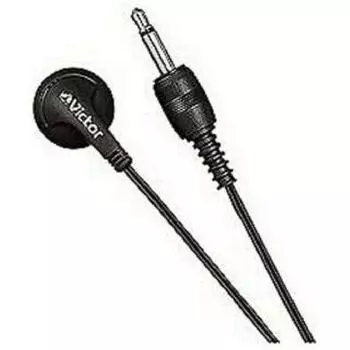 JVC Earphone Black MR-55 Hi-Fi