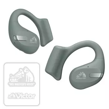 JVC Kenwood Беспроводные наушники Victor HA-NP50T Bluetooth с открытым ушным каналом Возможность прослушивания музыки без закрывания ушей Многоточечное крепление на ухо До 38 часов воспроизведения
