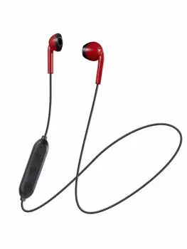 JVC Kenwood JVC Беспроводные наушники Bluetooth-пульт и легкая конструкция Красный x Черный JVC Динамический тип HA-F15BT-RB совместимый/Открытый тип/Открытый