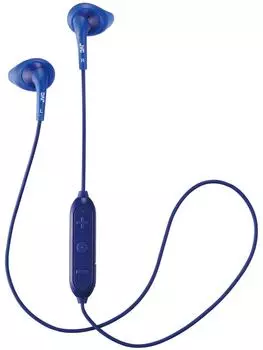 JVC Kenwood JVC Брызгозащищенные беспроводные наушники Bluetooth Sports Wireless Blue HA-EB7BT-A