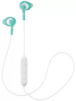 JVC Kenwood JVC Брызгозащищенные беспроводные наушники Bluetooth Sports Wireless Mint Blue HA-EB7BT-Z