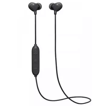 JVC Kenwood JVC HA-FX28W-B Bluetooth-совместимые беспроводные наушники с защитой от капель черного цвета
