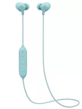 JVC Kenwood JVC HA-FX28W-Z Bluetooth-совместимые беспроводные наушники с защитой от капель мятного цвета