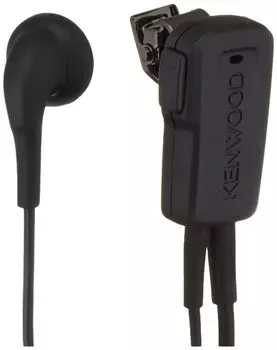 JVC Kenwood Kenwood EMC-13 Микрофон на клипсе с наушниками Тип внутреннего уха EMC-13 Черный
