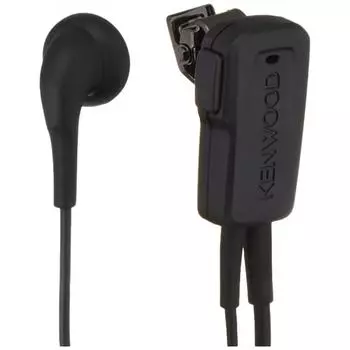JVC Kenwood Kenwood EMC-13 Микрофон на клипсе с наушниками Тип внутреннего уха EMC-13 Черный
