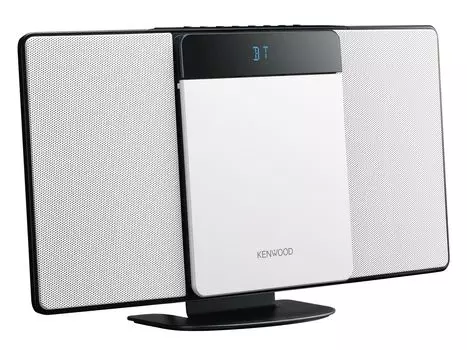 JVC Kenwood KENWOOD Компактный CD-компонент Bluetooth-совместимое радио USB-воспроизведение LCA-10-W (широкий FM) белый