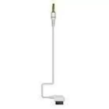 JVC Kenwood Victor Mobile Phone Connection Cord External Connection Plug Stereo Mini Plug 1m White - CN-GM100-W