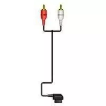 JVC Kenwood Victor Mobile Phone Connection Cord External Connection Plug Pin Plug 1m Black - L/R CN-GP100-B