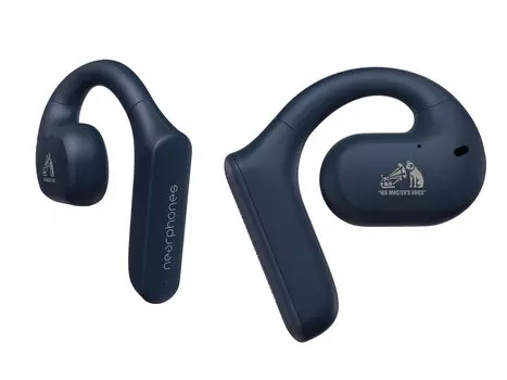 JVC Kenwood Victor Wireless Earphones bluetooth nearphones Listening while not blocking your ears Telework Earhook Up to 17 hours playback Navy тёмно-синий