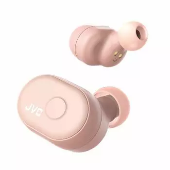 JVC полностью беспроводные, легкие и легкие, до 14 часов, розовые наушники HA-A10T-P, 5,2 г, корпус/вверх, время воспроизведения/водонепроницаемые/Bluetooth версии 5.0